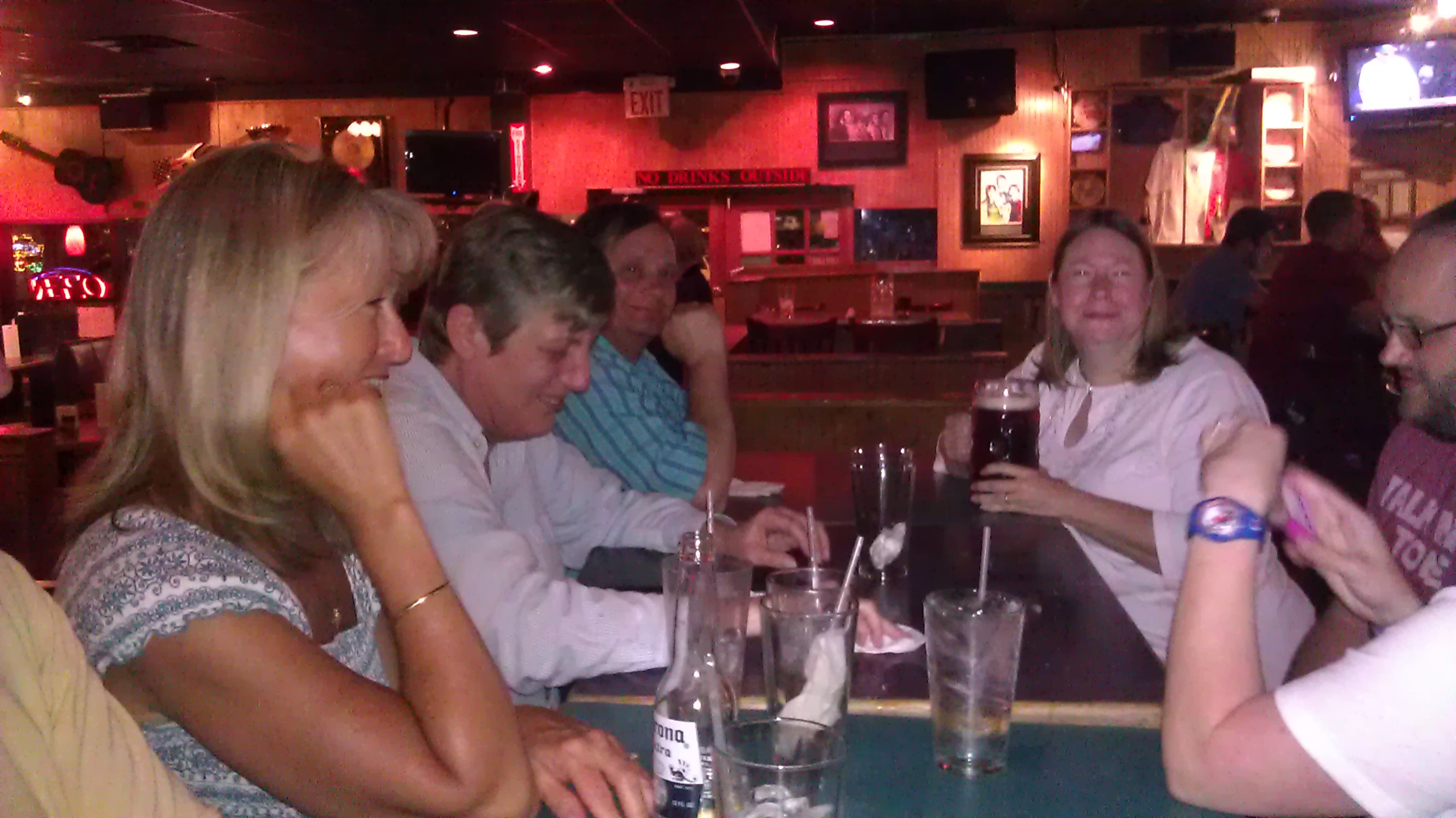 Family at dinner